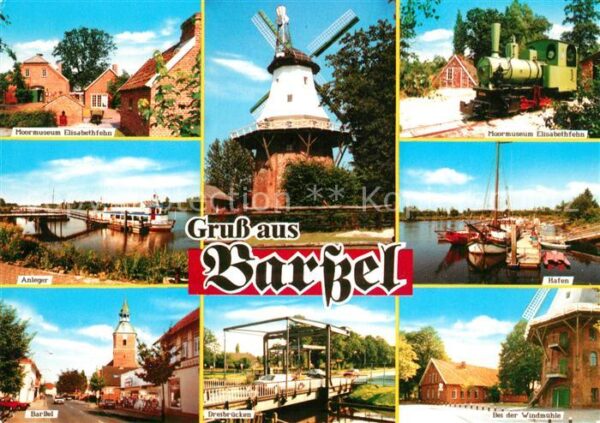 Barssel Moormuseum Elisabethfehn Anleger Mühle