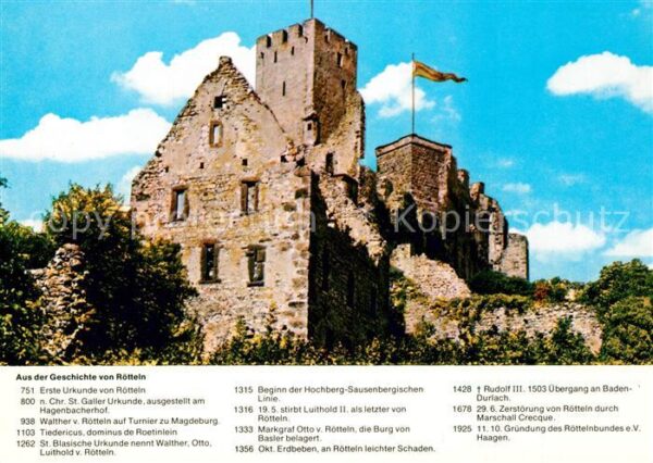 Loerrach Burgruine Rötteln