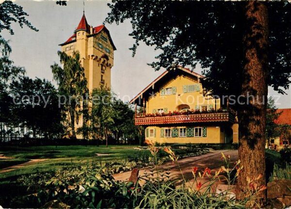 Grafenwoehr Truppenuebungsplatz Water Tower and Commanders House