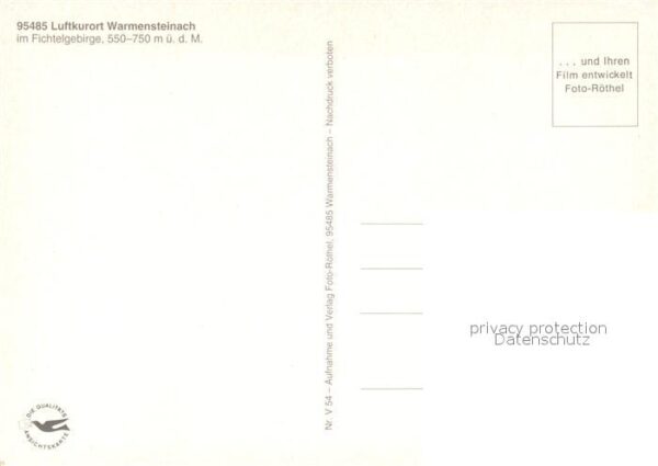 Warmensteinach Kirche Panorama Teilansichten – Bild 2