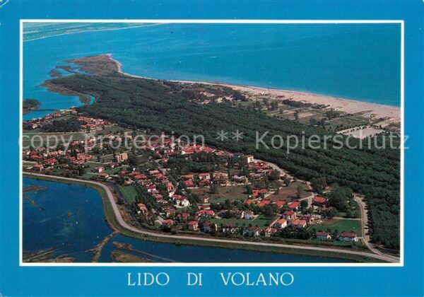 Lido di Volano Fliegeraufnahme