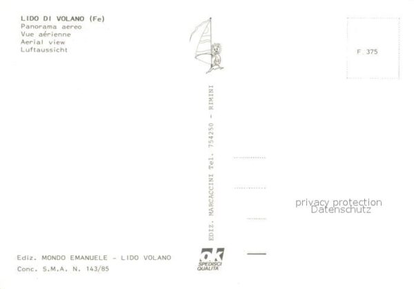 Lido di Volano Fliegeraufnahme – Bild 2