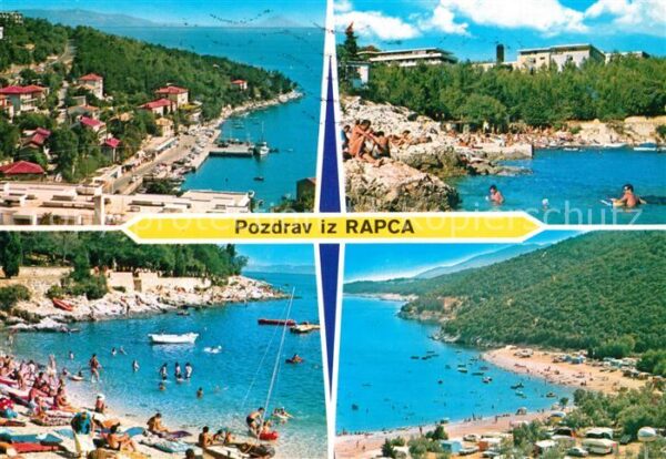Rabac Kroatien Pozdrav iz Rapca