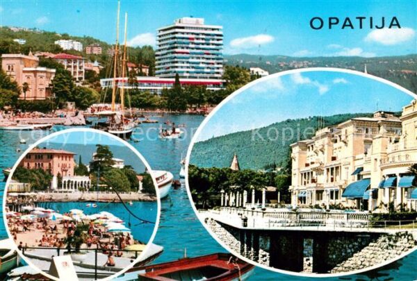 Opatija Abbazia Teilansichten