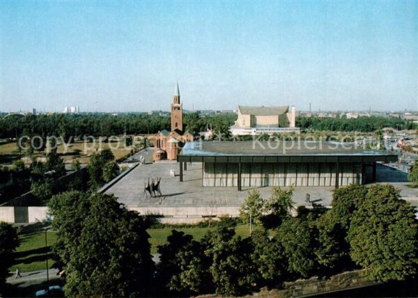 Tiergarten Berlin Neue Nationalgalerie St Matthäus Kirche