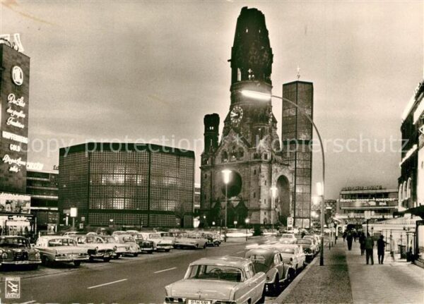 Berlin Kurfürstendamm Kaiser Wilhelm Gedächtni