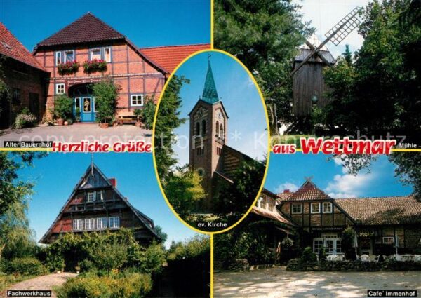 Wettmar Bauernhof Mühle Cafe Immenhof Fachwerkh