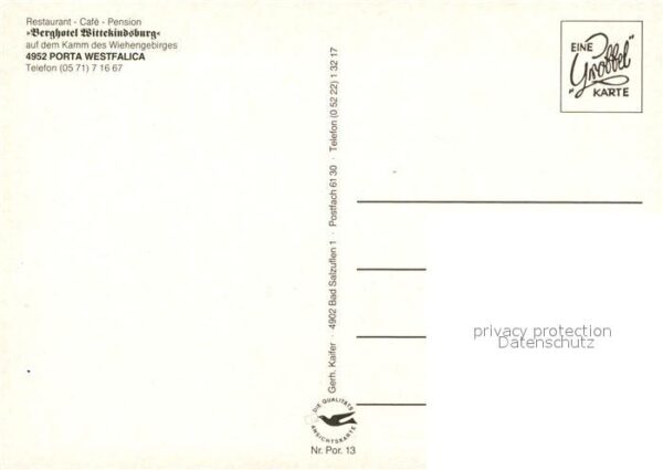 Porta Westfalica Wittekindsburg Weserbogen Fliegeraufnah – Bild 2