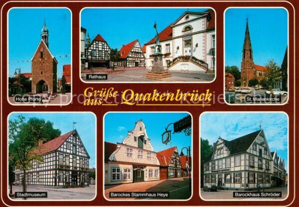 Quakenbrueck Hohe-Pforte Stadtmuseum Barockhäuser He