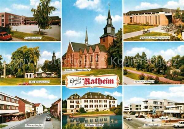 Ratheim Ehrenmal Vennstrasse Haus-Hall Heerstra