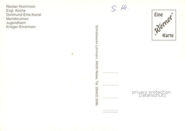 Recke Hochmoor Dortmund-Ems-Kanal Jugendheim – Bild 2