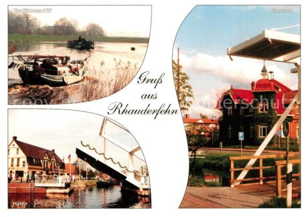 Rhauderfehn Hafen Brücke
