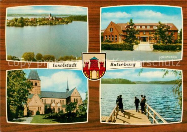 Ratzeburg Inselstadt Jugendherberge Dom Fliegerau