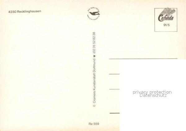 Recklinghausen Westfalen Rathaus Alter-Markt Kenkmannshof Ruhrfe – Bild 2