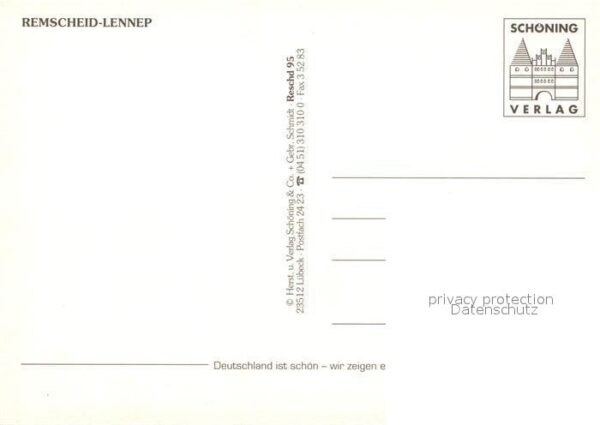 Lennep Kirchen Markt Fachwerk – Bild 2