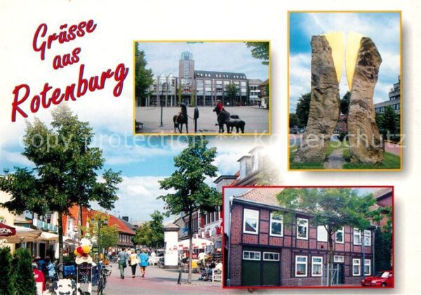 Rotenburg Wuemme Fachwerk Pferde