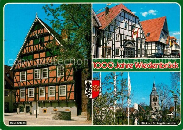 Wiedenbrueck Haus Ottens Lange-Strasse St. Aegidiusk