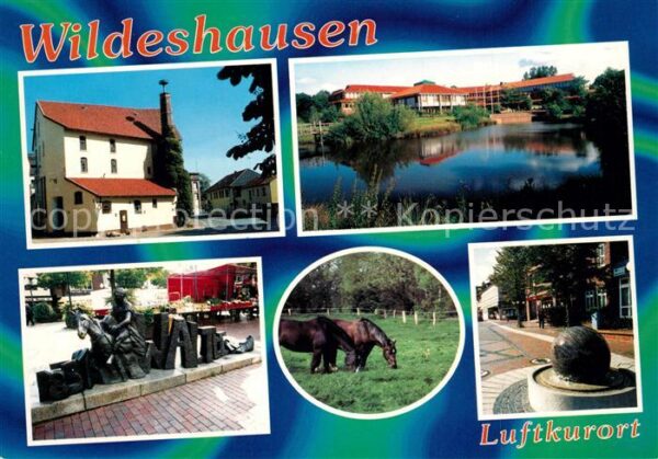 Wildeshausen Pferde Brunnen Kirche