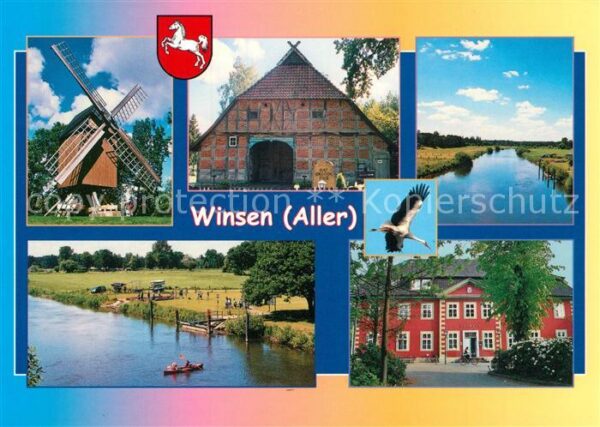Winsen Aller Windmühle Fachwerk