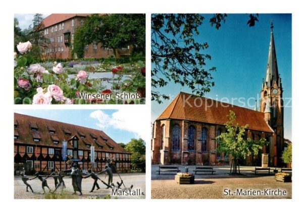 Winsen Luhe Schloß Marstall St.-Marien-Kirche
