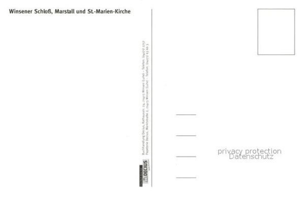Winsen Luhe Schloß Marstall St.-Marien-Kirche – Bild 2