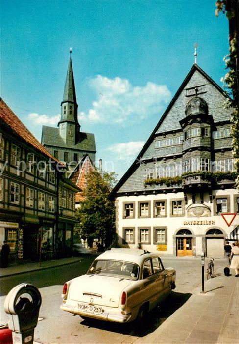Osterode Harz Rathaus Kirchturm St. Aegidien