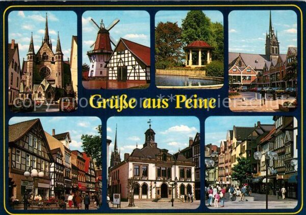 Peine Mühle Fachwerk Kirchen