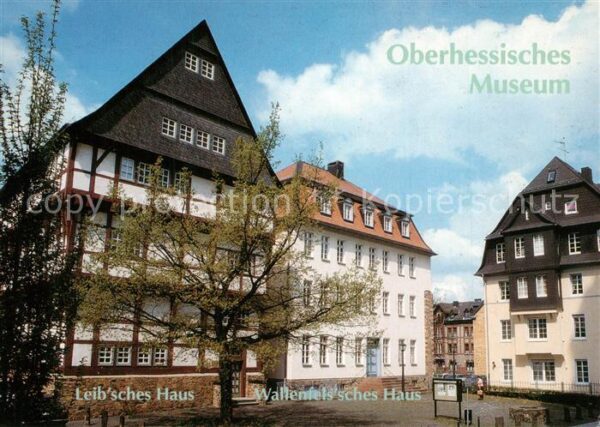 Giessen Lahn Oberhessisches Museum Leibsches Haus Wa