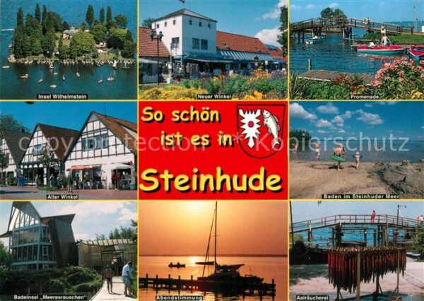 Steinhude Fliegeraufnahme Insel-Wilhelmstein Neue