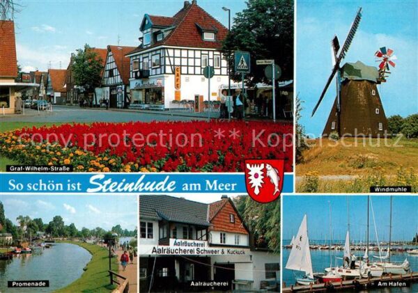 Steinhude Windmühle Hafen Graf-Wilhelm-Strasse Aa