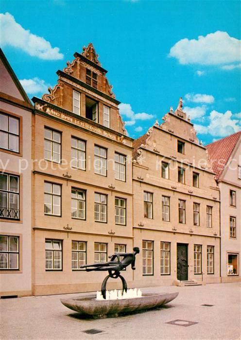 Bielefeld Marktplatz mit Brunnen
