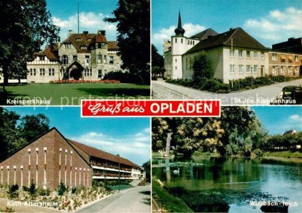 Opladen Kreiskrankenhaus Wimbach-Teich Altershe