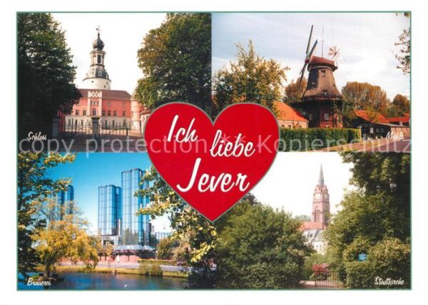 Jever Schloss Mühle Brauerei Stadtkirche