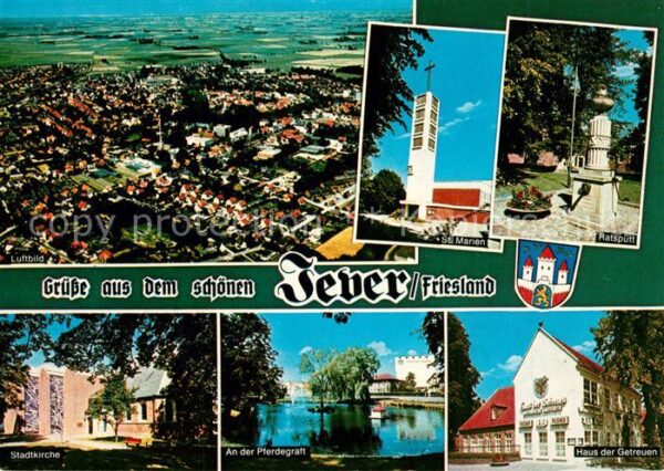 Jever Fliegeraufnahme Ratspütt Pferdegraft Ha