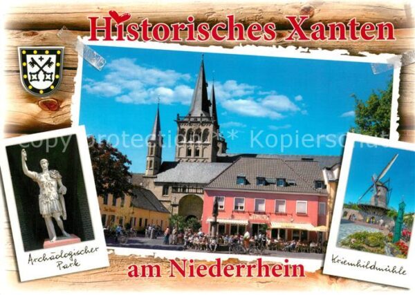 Xanten Kriemhildmühle Achäologiser Park