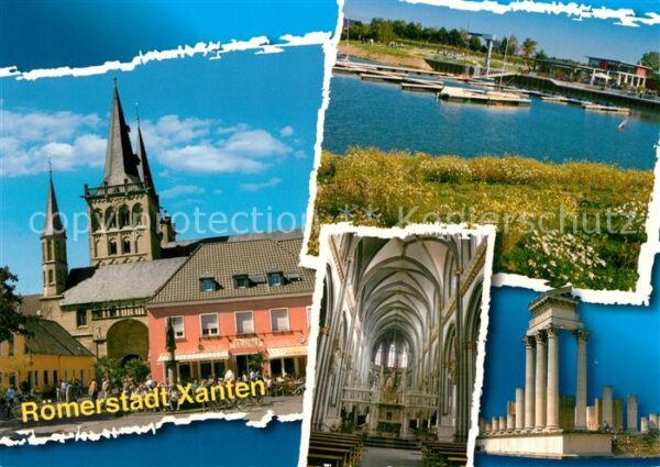 Xanten Kirche Römersäulen