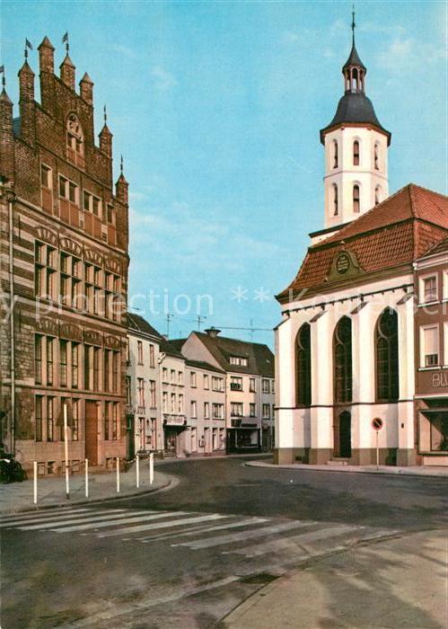 Xanten Gotisches Haus mit Kirche