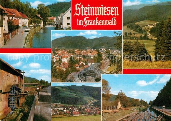 Steinwiesen Wassermühle im Frankenwald
