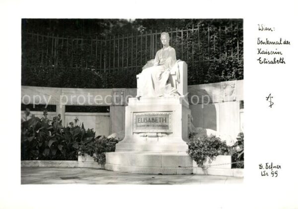 Wien Denkmal der Kaiserin Elisabeth