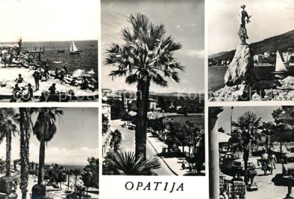 Opatija Abbazia Strand Denkmal