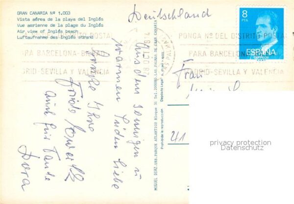 Playa del Ingles Fliegeraufnahme Hotels – Bild 2