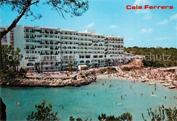 Cala Ferrera Hotel mit Strand