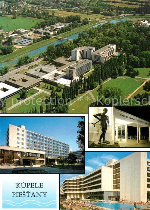Kupele Piestany Fliegeraufnahme Balnea Palace Esplanade