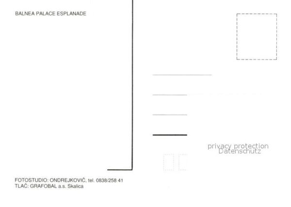 Kupele Piestany Fliegeraufnahme Balnea Palace Esplanade – Bild 2