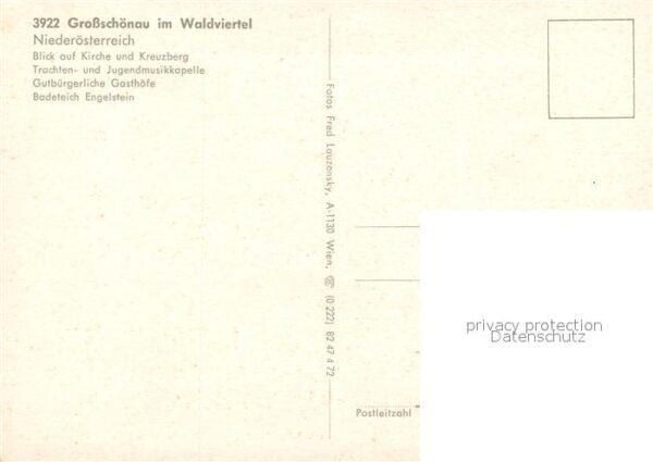 Grossschoenau Waldviertel Kirche Kreuzberg Trachten- und Jugendmu – Bild 2