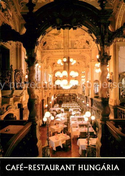Budapest Cafe Restaurant Hungaria Lenin-Körut