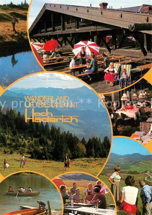 Hittisau Vorarlberg Lift-Restaurant Hoch Häderich