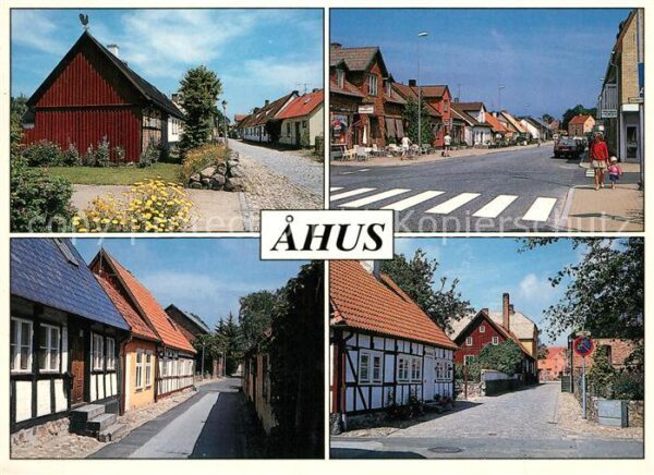 Ahus  Fachwerk Ortspartien