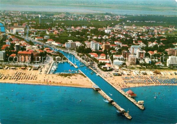 Milano Marittima Fliegeraufnahme Cervio Strand
