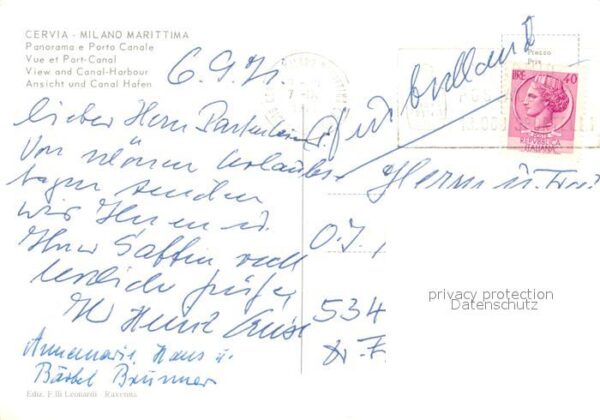 Milano Marittima Fliegeraufnahme Cervio Strand – Bild 2